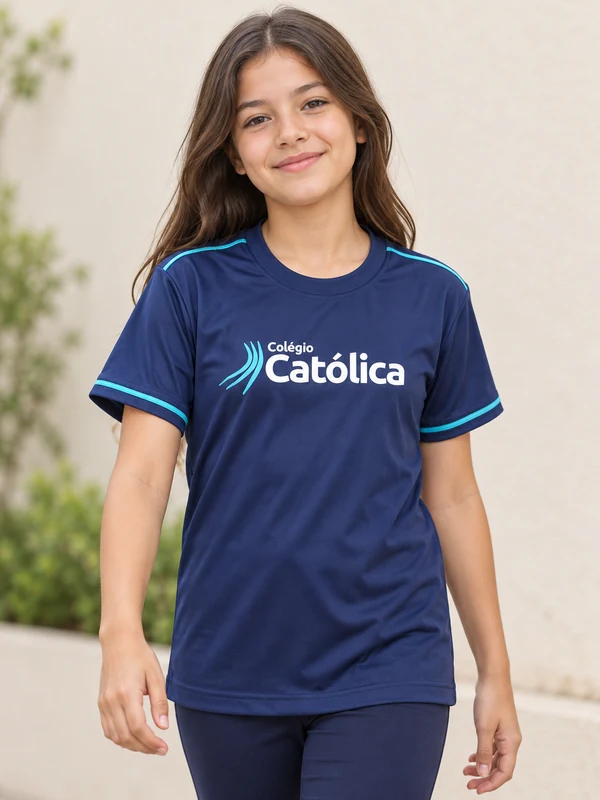 Uniforme do Colégio Católica Machado de Assis